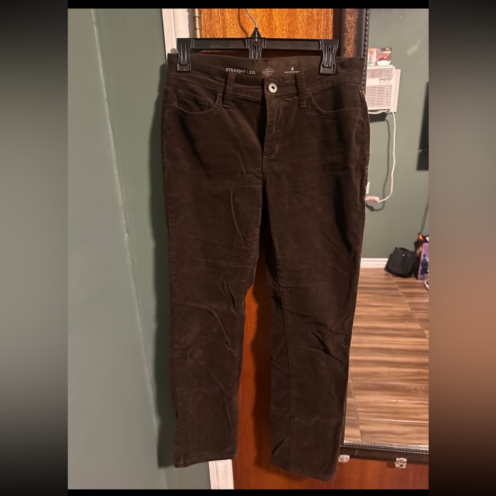st johns bay straight corduroy pants